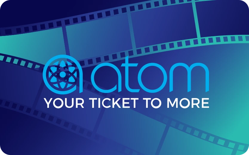 Atom Tickets gift card