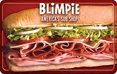 Blimpie gift card