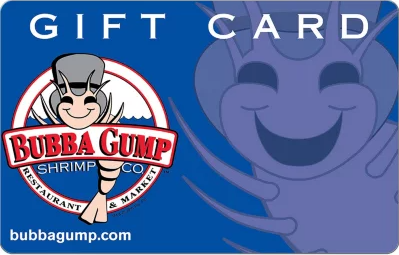 Bubba Gump Shrimp Co gift card