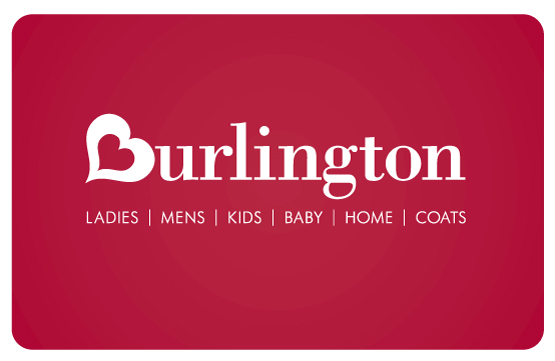 Burlington gift card