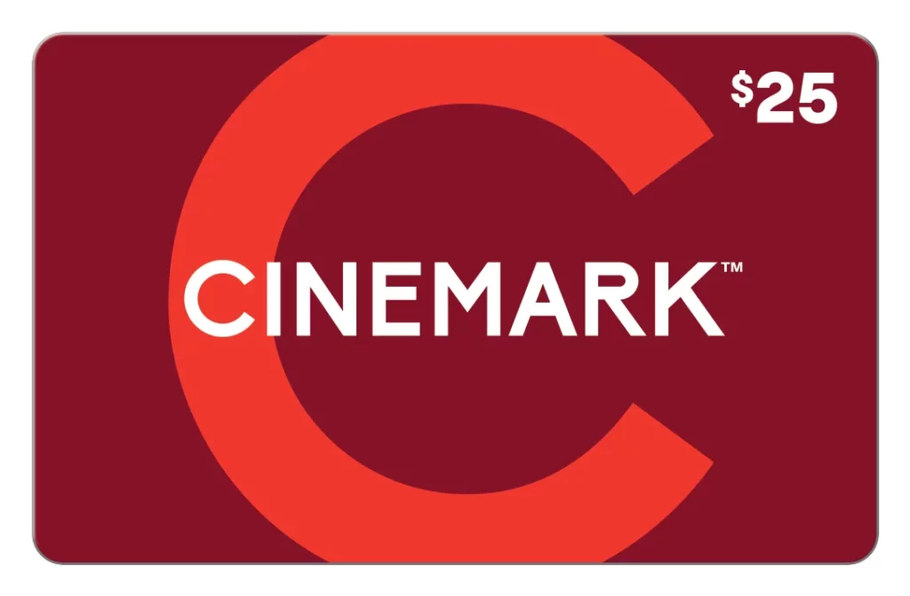 Cinemark gift card