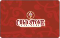 Cold Stone Creamery gift card