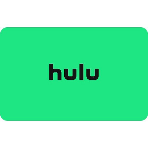 Hulu gift card