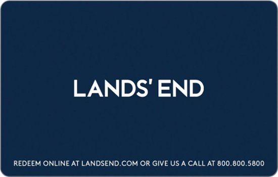 Lands' End gift card