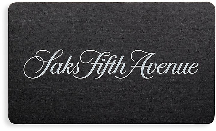 Saks Fifth Avenue gift card 1