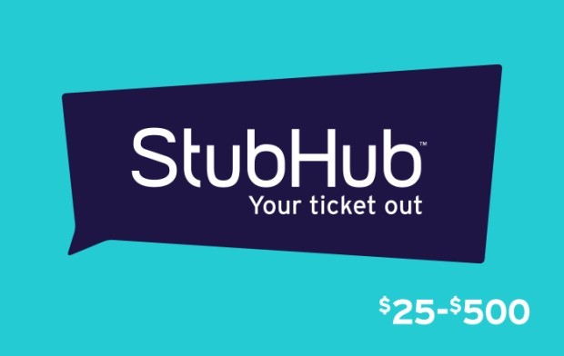 Stubhub gift card