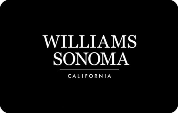 Williams Sonoma gift card