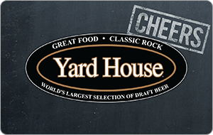 Yard House gift card