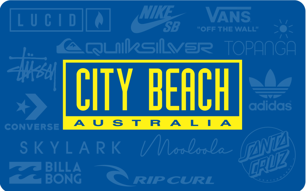 City Beach gift card
