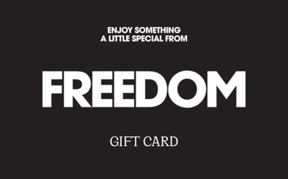 Freedom Furniture gift card