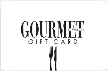 Gourmet Traveller gift card