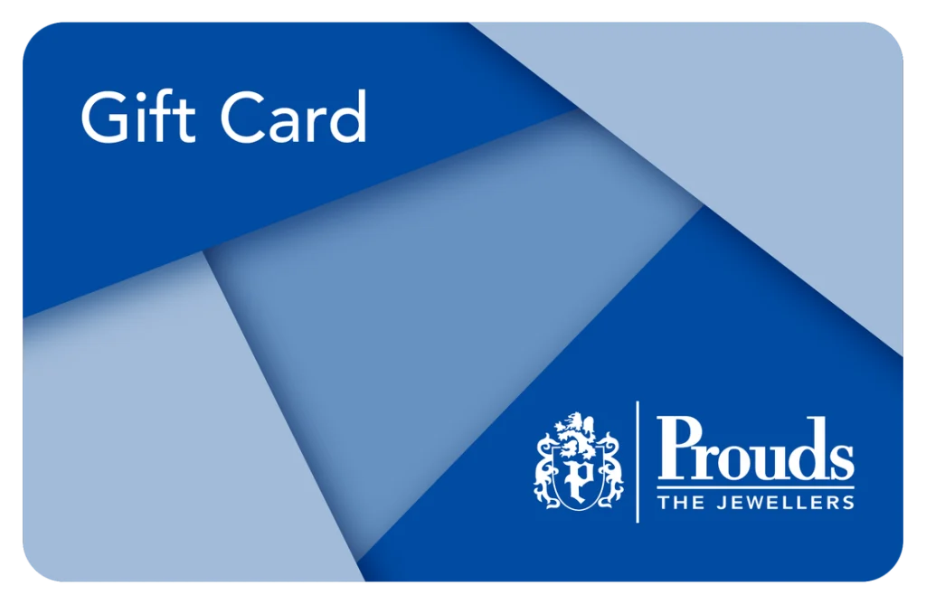 Prouds the Jewellers gift card