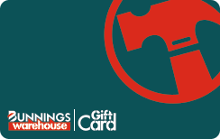 Bunnings Warehouse gift card